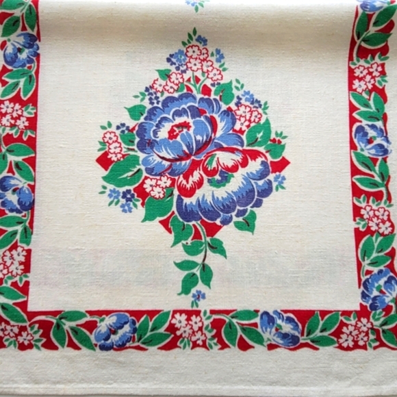 Vintage Linen Tea Towel - Picture 5 of 10